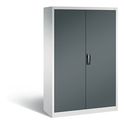 C+P Werkzeugschrank Acurado, H1950xB1200xT500mm, Front Anthrazitgrau, Korpus Lichtgrau (8931-314)