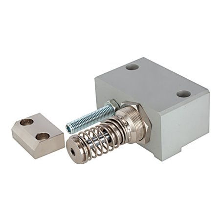 Riegler Einstellbare Endlage, Stoßdämpfer, Kolbenstangenl.Zyl. Kolben-Ã˜25