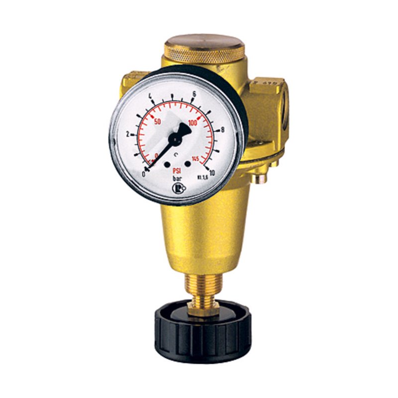 Riegler Konstant-Druckregler inkl. Manometer, BG 1, G 3/8, 0,5 - 16 bar