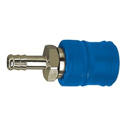 Riegler Sicherheitskupplung NW 7,4, Typ KE, Messing vern., Tülle LW 6