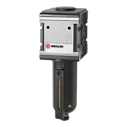 Riegler Mikrofilter »multifix«, mit Metallbehälter, 0,01 µm, BG 4, G 3/4