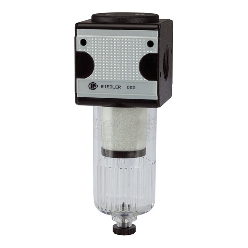 Riegler Vorfilter »multifix«, Polycarbonatbehälter, 0,3 µm, BG 1, G 1/4