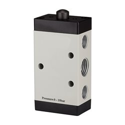 Riegler 5/2-Wegeventil, mechanisch betätigt, »M5«, Stössel, G 1/8