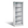 C+P Stahlregal mit Rückwand Acurado, H1950xB700xT400mm, Korpus Lichtgrau