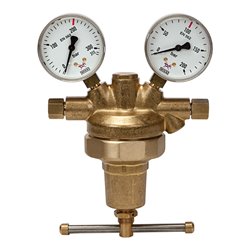 Riegler Leitungsdruckregler 200 bar, inkl. Mano, G 1/4 IG, 1 - 150 bar