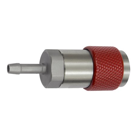 Riegler Unv. Dreh-Sicherheitskuppl. NW 6, ISO 6150 C, Tülle LW 10, rot