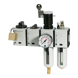 Riegler Wartungsstation SAFETY »FUTURA«, KH-AV-2-tlg.-WE, VA, BG 2, G 3/8