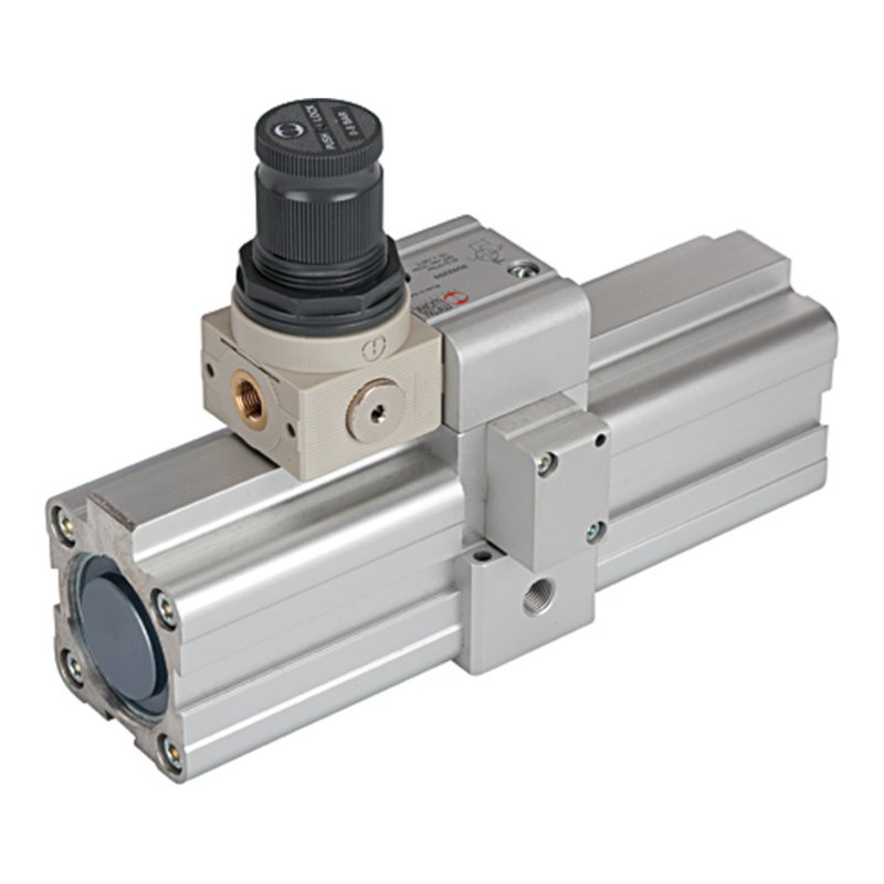 Riegler Luft-Luft-Druckverstärker (Booster) m. Regler, G 3/8, Kolben-Ã˜ 63