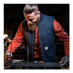 STIER Heavy Work Vest Padded bci cotton