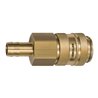 Riegler Schnellverschlusskupplung NW 19, Messing blank, Tülle LW 19