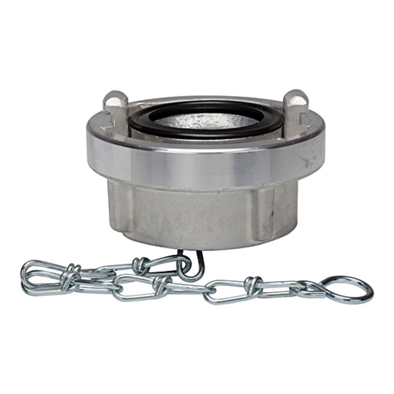 Riegler Storz-Blindkupplung, Kette, Alu, Storz-Größe 65, KA 81 mm