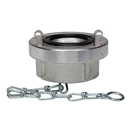 Riegler Storz-Blindkupplung, Kette, Alu, Storz-Größe 65, KA 81 mm