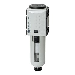 Riegler Vorfilter »FUTURA«, PC-Beh., Schutzkorb, 0,3 µm, BG 1, G 3/8, HA