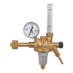 Riegler Flaschendruckregler, 200 bar, Argon, Mengenmesser 0 - 20 l/min