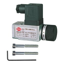 Riegler Druckschalter, Spezialdruckguss, G 1/4, Einstellbereich 0,2-2 bar