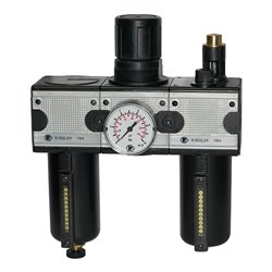 Riegler Wartungseinheit 3-tlg.  »multifix « mit Metallbehälter, BG 3, G 1/2