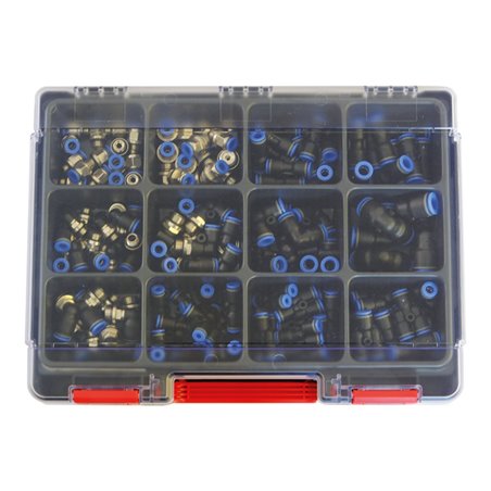 Riegler Sortimentsbox Schnellsteckver.  »Blaue Serie « Bestückung reduziert