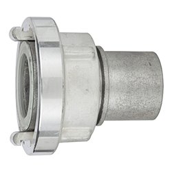 Riegler Storz-Kupplung, Stutzen, Schaleneinband, Alu, Größe 75-B, LW 75