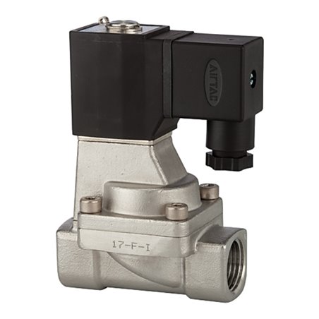 Riegler 2/2-Wege-MV., ES, NC, vorg., 24 V DC, G 3/4, PN 0,5-10 bar