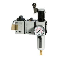 Riegler Wartungsstation SAFETY  »FUTURA «, KH-AV-FR, VA, BG 1, G 1/4, 2,5-8