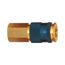 Riegler Unverwechselbare Schnellverschlusskupplung NW 7,8, G 3/8 IG braun