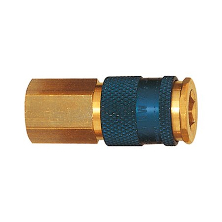 Riegler Unverwechselbare Schnellverschlusskupplung NW 7,8, G 3/8 IG braun