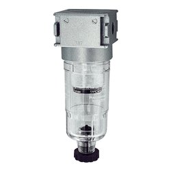 Riegler Vorfilter »multifix-mini«, mit PC-Behälter, 0,3 µm, BG 0, G 1/4