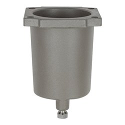 Riegler Edelstahlbehälter für Edelstahl-Guss-Filter/Filterregler, BG 4