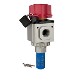 Riegler 3/2-Wege-Absperrventil »G«, BG 400, G 3/8, PE 0 - 9 bar