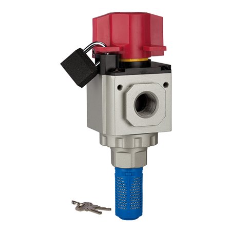 Riegler 3/2-Wege-Absperrventil »G«, BG 400, G 3/8, PE 0 - 9 bar