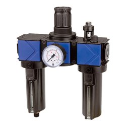 Riegler Wartungseinheit 3-tlg. »variobloc«, Metallbehälter, BG 2, G 3/4