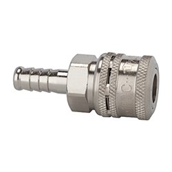 Riegler Sicherheitskupplung NW 7,8, Typ SEK, Messing vern., Tülle LW 6