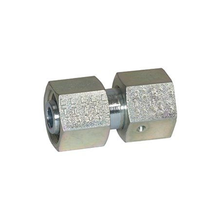 Riegler Einstellbare gerade Verschraubung, Rohr-Außen-Ã˜ 28, Stahl verz.