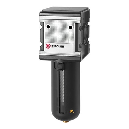 Riegler Aktivkohlefilter  »multifix «, PC-Behälter, Schutzkorb, BG 4, G 3/4