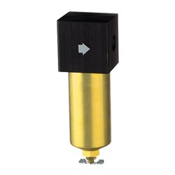 Riegler Filter für hohe Drücke bis 40 bar, mit Handablassventil, G 3/8