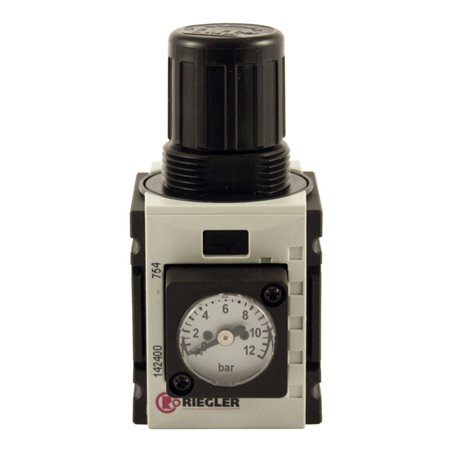 Riegler Druckregler »FUTURA-mini«, Kompaktmano., BG 0, G 1/4, 0,5-8 bar