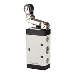 Riegler 5/2-Wegeventil, mechanisch betätigt, »M5« RH, fr. Rücklauf, G 1/8