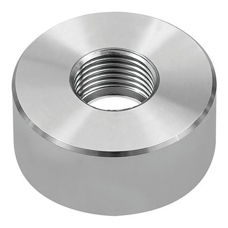 Riegler Einschweißstutzen, für Druckmessumformer, G 1, Edelstahl 1.4571