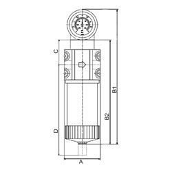 Riegler Aktivkohlefilter ohne Differenzdruckmano., 0,005 mg/m³, G 1 1/4