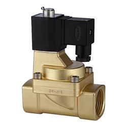 Riegler 2/2-Wege-MV. MS, NO, vorg., 230 V, 50 Hz, G 1, PN 0,5-7 bar