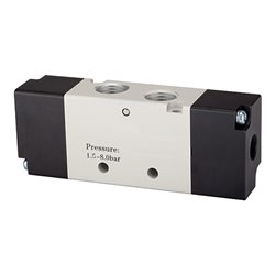 Riegler 5/2-Wegeventil, pneumatisch, »4A«, bistabil, G 1/2