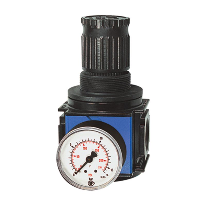 Riegler Druckregler, durchg. Druckvers. »variobloc«, BG 2, G 3/4, 0,5-6