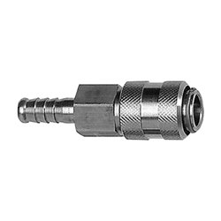 Riegler Schnellverschlusskupplung NW 7,8, Edelstahl 1.4305, Tülle LW 10