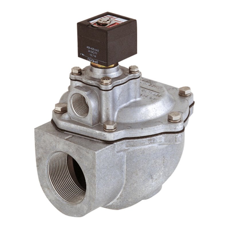 Riegler Impulsmembranventil, NC, 24 V DC int. Vorsteuerung, G 1 1/2, CR