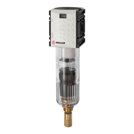 Riegler Filter »FUTURA-mini« mit PC-Behälter, 5 µm, BG 0, G 1/4, VA-NC