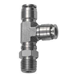 Riegler T-Steckverschr., L-Form, drehbar, R 1/4 a., Schlauch-Ã˜ 6, ES