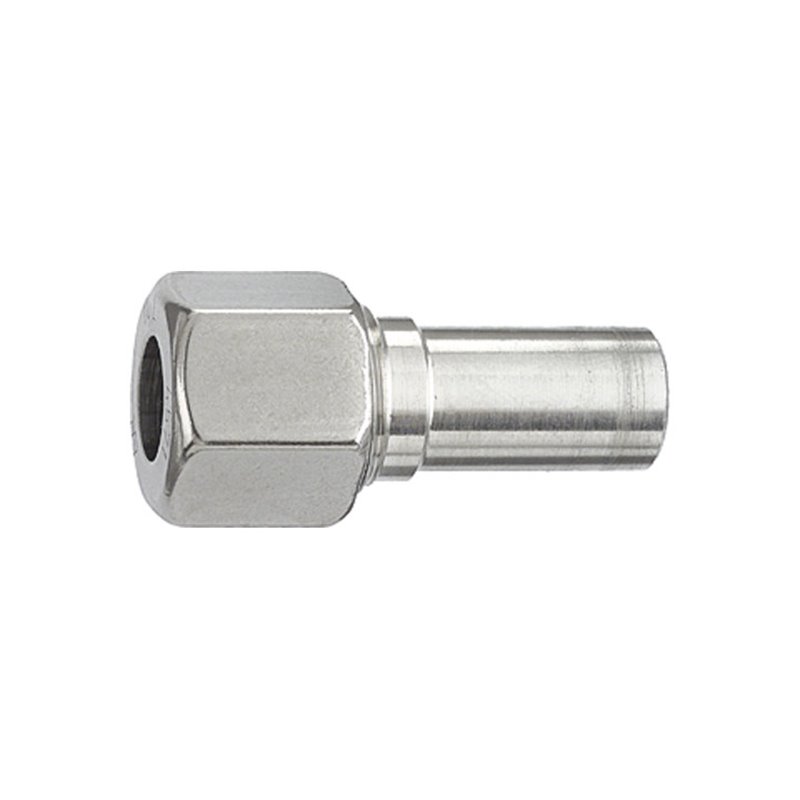 Riegler Reduzierung, Rohr-Außen-Ã˜ Zapfen 15 mm, Muffen 8 mm, ES 1.4571