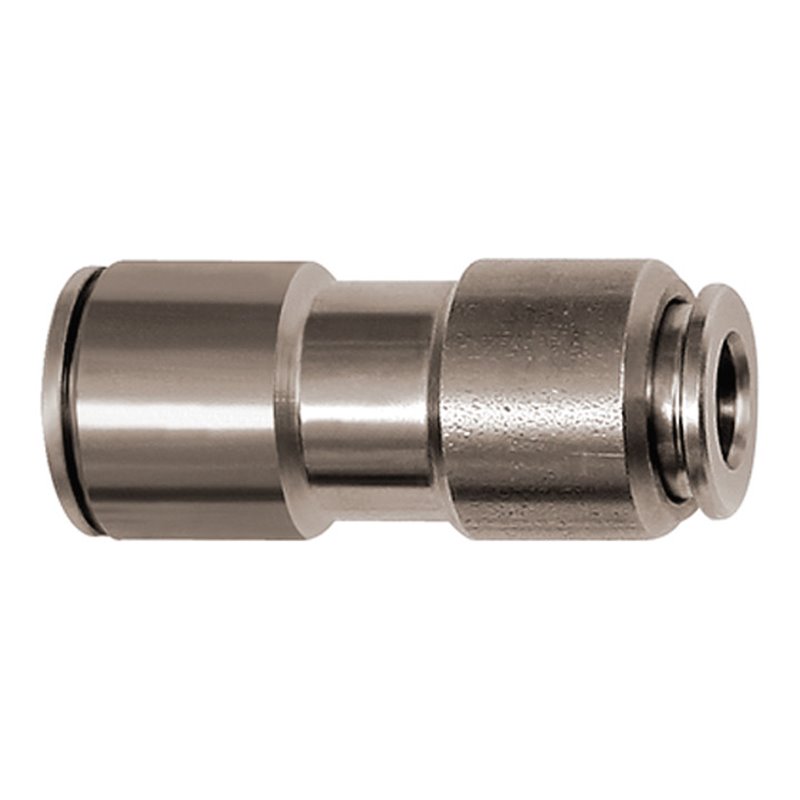 Riegler Gerade Steckverbindung, red., für Schlauch-Außen-Ã˜ 8/6, ES 1.4404