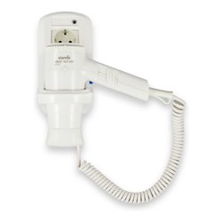 Starmix Hand-Haartrockner mit Wandhalter Kunststoff weiß, 012957