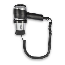 Starmix Hand-Haartrockner mit Wandhalter schwarz/chrom